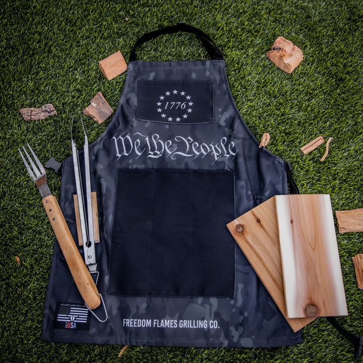 BBQ Cookout Kit - Black Camo