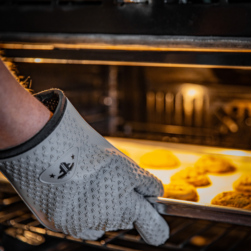 Grey BBQ Gloves