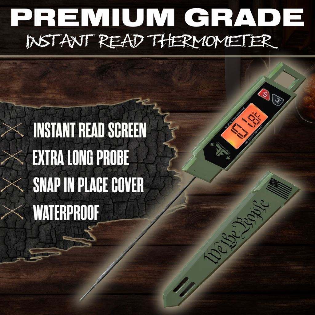 BBQ Bayonet - OD Green Thermometer