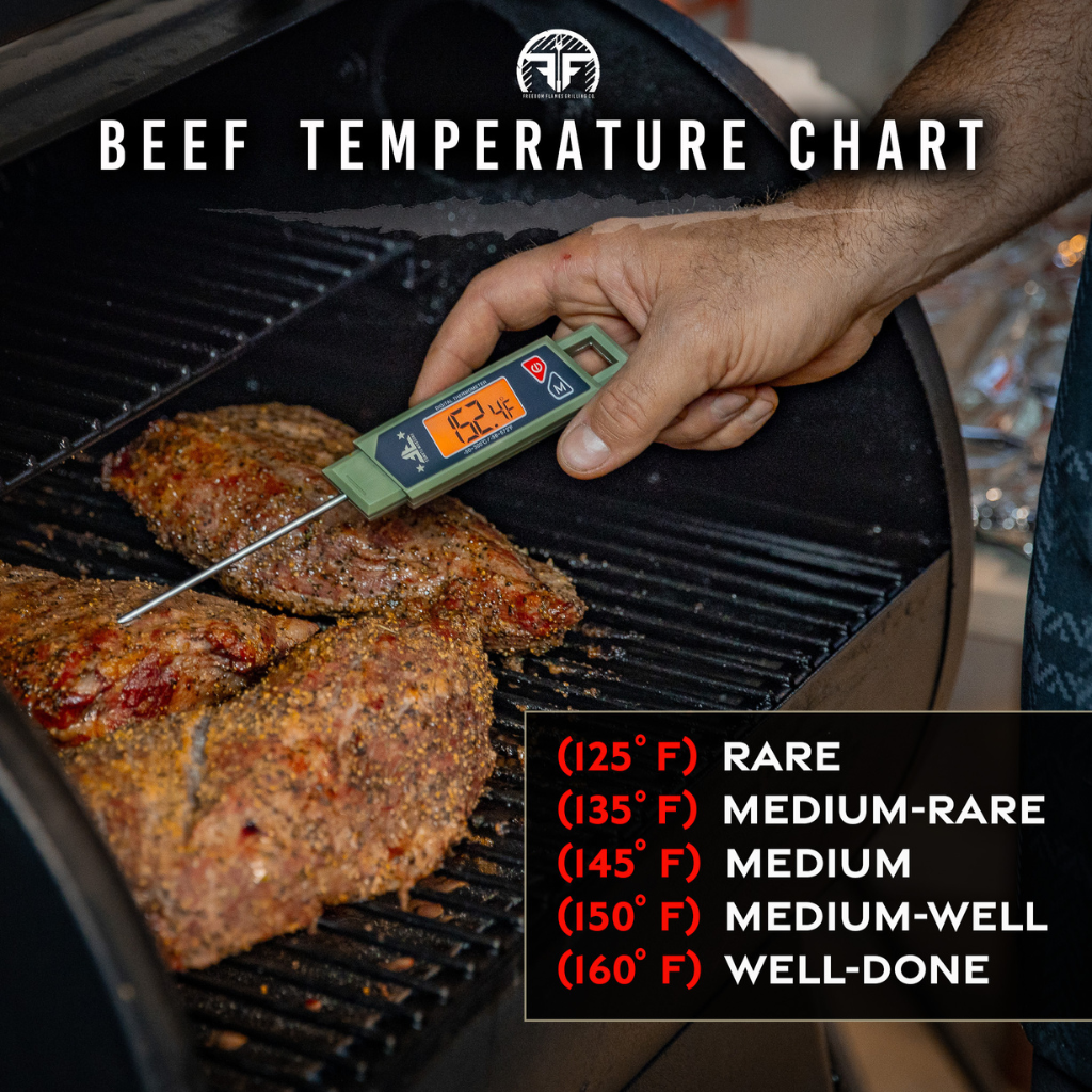 BBQ Bayonet - OD Green Thermometer