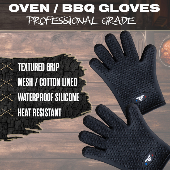 Black BBQ Gloves