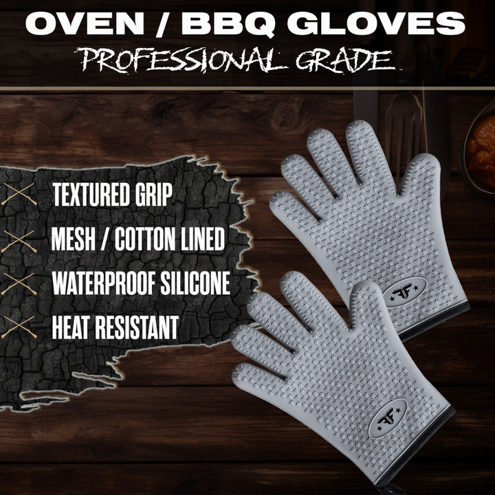 BBQ Gloves - Grey