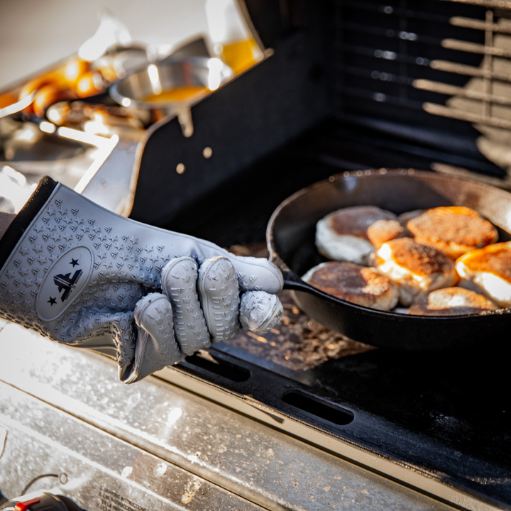 Grey BBQ Gloves