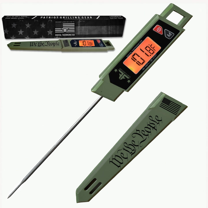 BBQ Bayonet - OD Green Thermometer