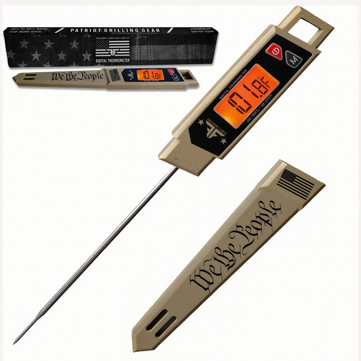 BBQ Bayonet - Coyote Tan Thermometer